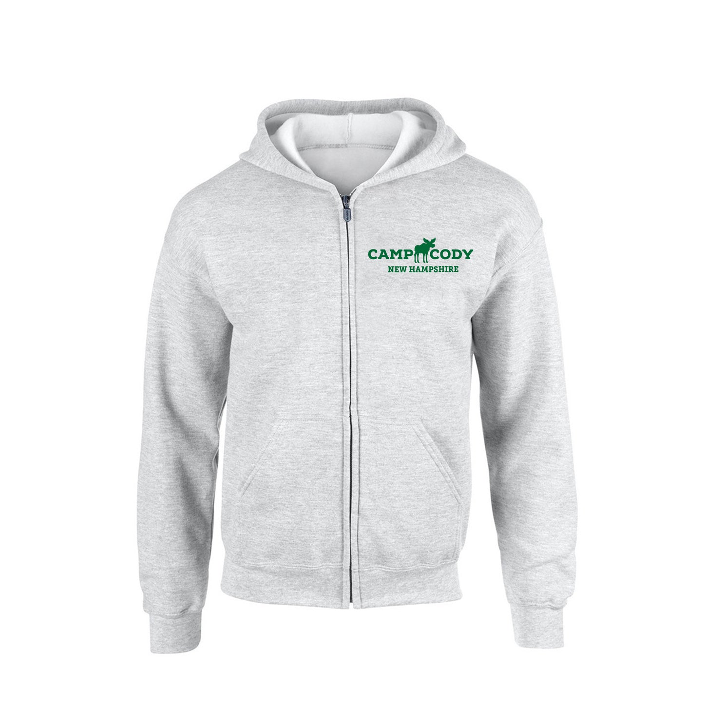 Grey Zip Sweatshirt